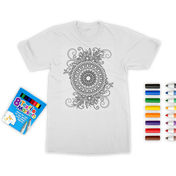mandala newmandala Colouring T-Shirt