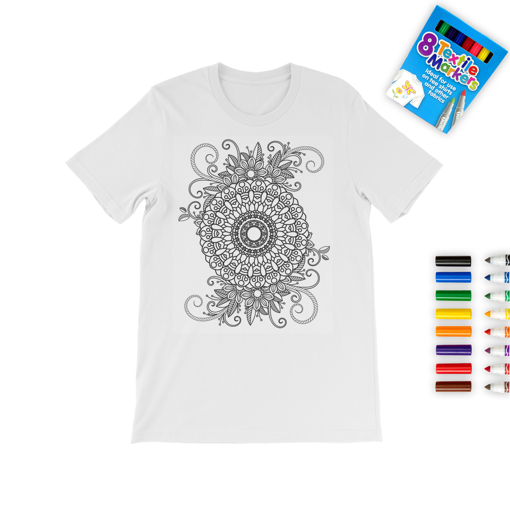 mandala newmandala Colouring T-Shirt