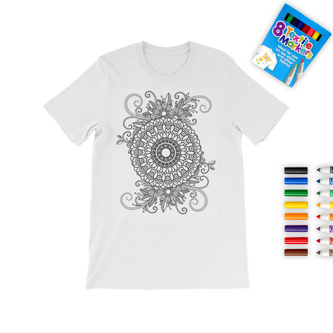 mandala newmandala Colouring T-Shirt