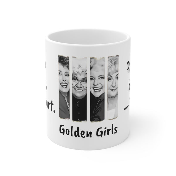 Golden Girls Mug Magic-Normal Pray for brains,Sarcastic Funny Quotes Mug,Gift for mom Dad Christmas/Thanksgiving/Birthday/Graduation- Tumbler Mug Water Bottle-Mugs