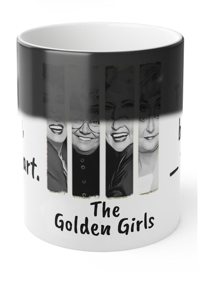 Magic-Normal Mug Golden Girls Indication that I care,Sarcastic Funny Quote Mug,Gift for Christmas/Thanksgiving/Birthday/Graduate/G-Girls Fan- Tumbler Mug Water Bottle-Mugs