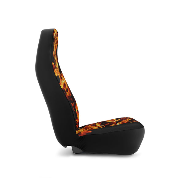 2pc Car Front Seat Covers fire flames,Christmas Housewarming Anniversary Birthday family gifts,New Car Graduation Gift, Halloween decor gift- Phone & Car Accessories-Car Parts & Accessories