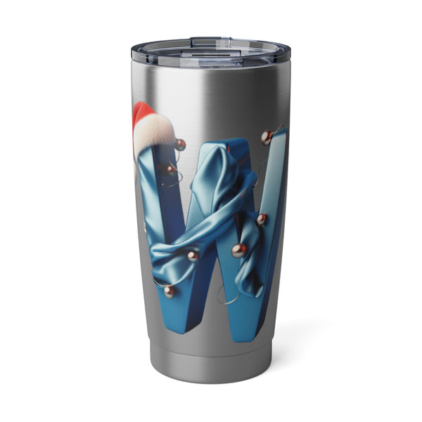 Personalized Monogram Tumbler Ssteel 20oz Gift for Bridal Shower Baby Shower housewarming new baby newlyweds bridesmaids groomsmen new job- Tumbler Mug Water Bottle-Tumblers & Water Glasses