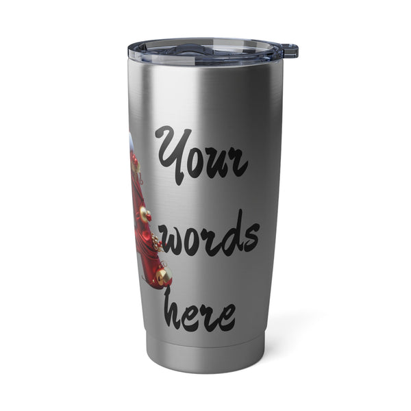 Personalized Monogram Tumbler Ssteel 20oz Gift for Bridal Shower Baby Shower housewarming new baby newlyweds bridesmaids groomsmen new job- Tumbler Mug Water Bottle-Tumblers & Water Glasses