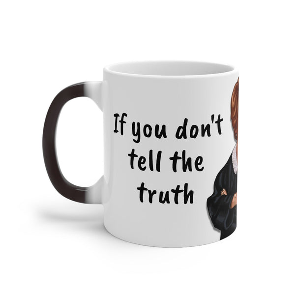 Judge Judy Mug,Tell the truth or you'll be eating your shoes,Sarcastic Mugs,Christmas Mug,Birthday,Judge Judy Fans,Graduation,Christmas gift- Tumbler Mug Water Bottle-Mugs
