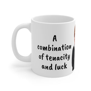 Judge Judy Mug Luck & tenacity brought me here,Sarcastic Funny Inspirational Quote,Gift for Christmas/Birthday/Judge Judy Fans/Graduation- Tumbler Mug Water Bottle-Mugs