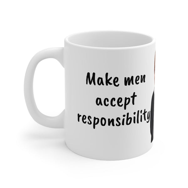 Judge Judy Mug Make Men responsible for birth control,Sarcastic Funny Quote,Gift for Christmas/Birthday/J Judy Fans/Graduation/NewlyWeds- Tumbler Mug Water Bottle-Mugs