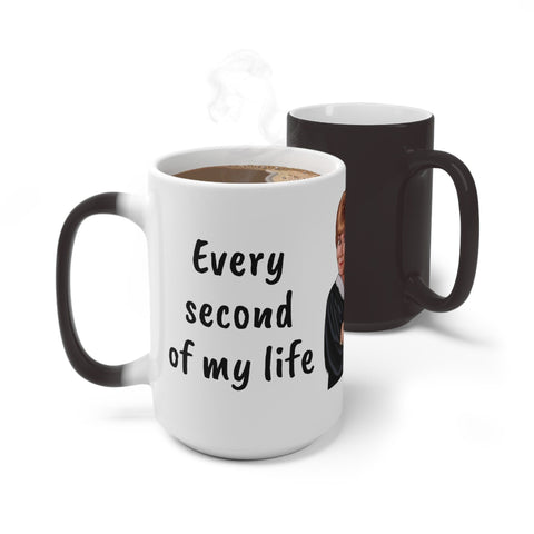 Precious life Judge Judy Mug Every second Sarcastic Judge Judy Magic/Normal Mug Gift for Christmas/Thanksgiving/Birthday/Judy Fan/Graduation- Tumbler Mug Water Bottle-Mugs