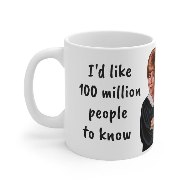 Judge Judy Mug people to know how stupid you are,Sarcastic Funny Quote,Father/Mother's Day Gift,Birthday/Judy Fan/Graduation,Christmas Gift- Tumbler Mug Water Bottle-Mugs