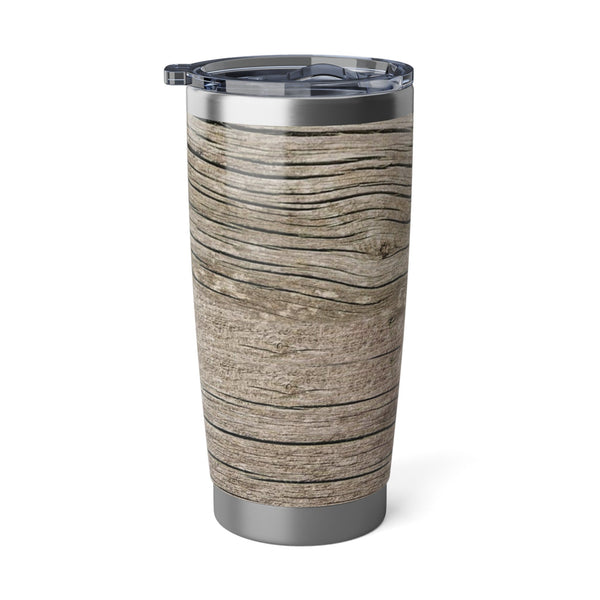 Personalized Faux Wood look Tumbler Ssteel 20oz vacation tumbler Gift for Christmas New Year housewarming bridesmaid groomsman new job promo- Tumbler Mug Water Bottle-Tumblers & Water Glasses