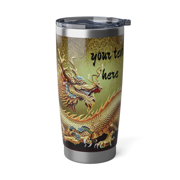 Personalized Jade Dragon Tumbler Ssteel 20oz 2024 Chinese New Year Lucky Dragon Gift for Christmas Dragon fan housewarming travel tumbler- Tumbler Mug Water Bottle-Tumblers & Water Glasses