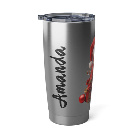 Personalized Monogram Tumbler Ssteel 20oz Gift for Bridal Shower Baby Shower housewarming new baby newlyweds bridesmaids groomsmen new job- Tumbler Mug Water Bottle-Tumblers & Water Glasses