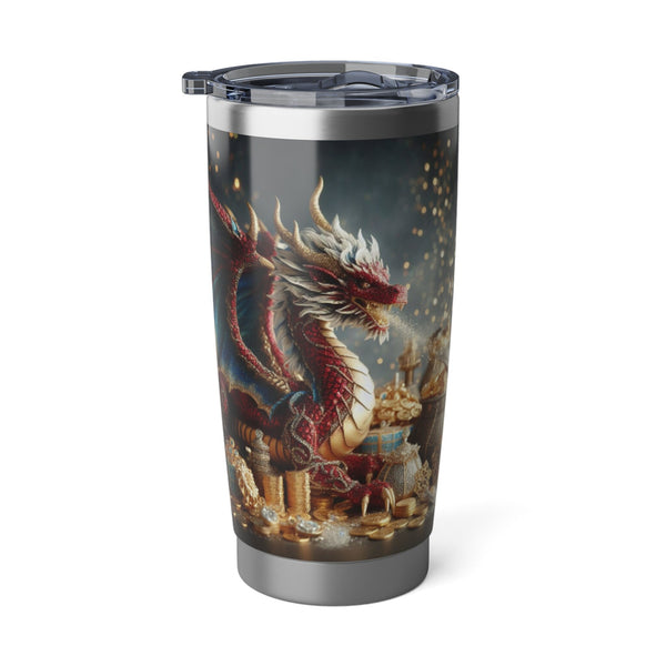 Personalized Double Dragon Tumbler Ssteel 20oz 2024 Chinese New Year Dragon vacation tumbler Gift for Dragon lover housewarming new job- Tumbler Mug Water Bottle-Tumblers & Water Glasses