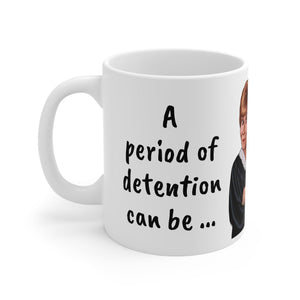 Judge Judy Mug Detention is attitude adjuster,Sarcastic Funny Inspirational Quote,Gift for Christmas/Birthday/Judge Judy Fans/Graduation- Tumbler Mug Water Bottle-Mugs