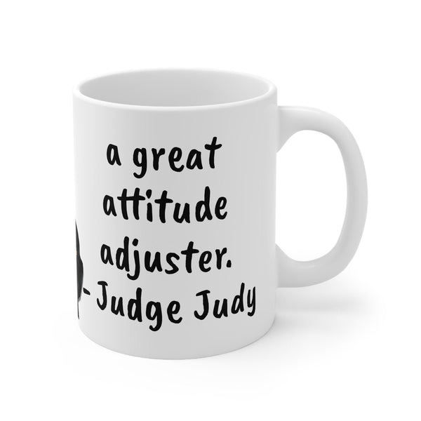 Judge Judy Mug Detention is attitude adjuster,Sarcastic Funny Inspirational Quote,Gift for Christmas/Birthday/Judge Judy Fans/Graduation- Tumbler Mug Water Bottle-Mugs