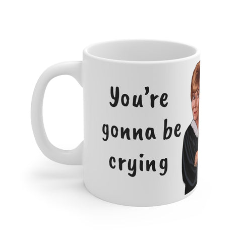 Judge Judy Mug,Crying b4 this is over, Sarcastic Funny Quote Judge Judy Magic/Normal Mug,Gift for Christmas/Thanxgiving/Birthday/Judy Fan- Tumbler Mug Water Bottle-Mugs