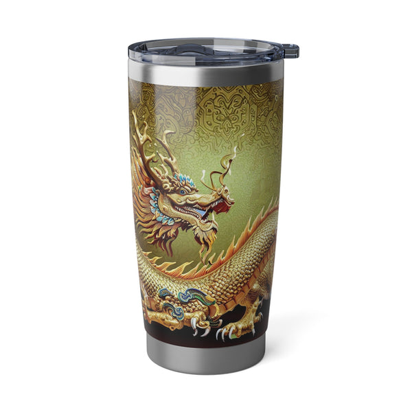 Personalized Jade Dragon Tumbler Ssteel 20oz 2024 Chinese New Year Lucky Dragon Gift for Christmas Dragon fan housewarming travel tumbler- Tumbler Mug Water Bottle-Tumblers & Water Glasses