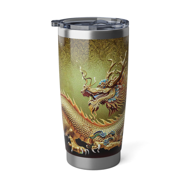 Personalized Jade Dragon Tumbler Ssteel 20oz 2024 Chinese New Year Lucky Dragon Gift for Christmas Dragon fan housewarming travel tumbler- Tumbler Mug Water Bottle-Tumblers & Water Glasses