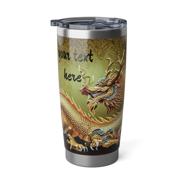 Personalized Jade Dragon Tumbler Ssteel 20oz 2024 Chinese New Year Lucky Dragon Gift for Christmas Dragon fan housewarming travel tumbler- Tumbler Mug Water Bottle-Tumblers & Water Glasses