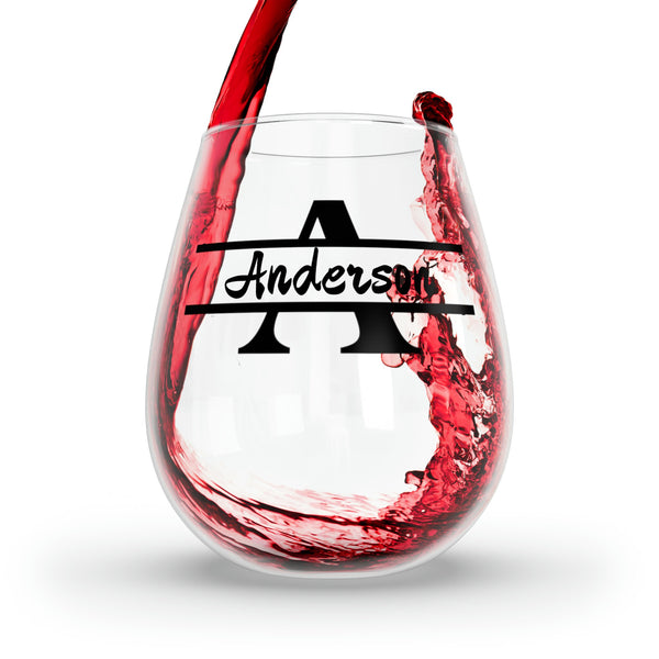 Personalized Birthstone Wine Glass Name,custom name wine glass,monogram wine cup,personalized best man gift,birthstone cup bridesmaid gift- Tumbler Mug Water Bottle-Wine Glasses & Charms