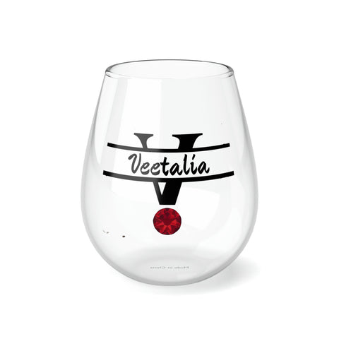Personalized Birthstone Name Wine Glass monogram birthstone birthday mothersday anniversary gift for wife dad mom son husband grandfather- Tumbler Mug Water Bottle-Wine Glasses & Charms