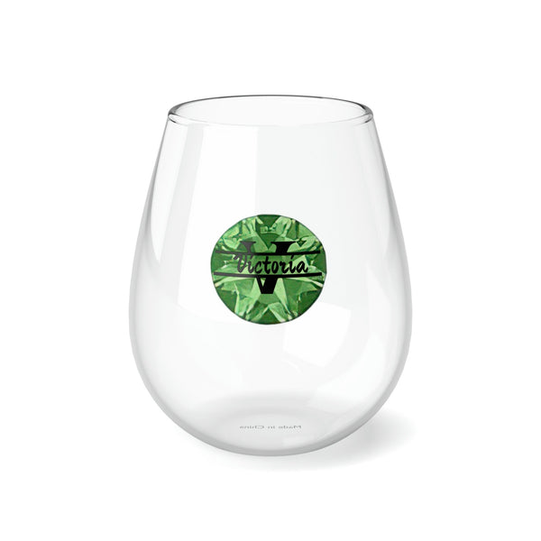 Personalized Birthstone Wine Glass Name,custom name wine glass,monogram wine cup,personalized best man gift,birthstone cup bridesmaid gift- Tumbler Mug Water Bottle-Wine Glasses & Charms