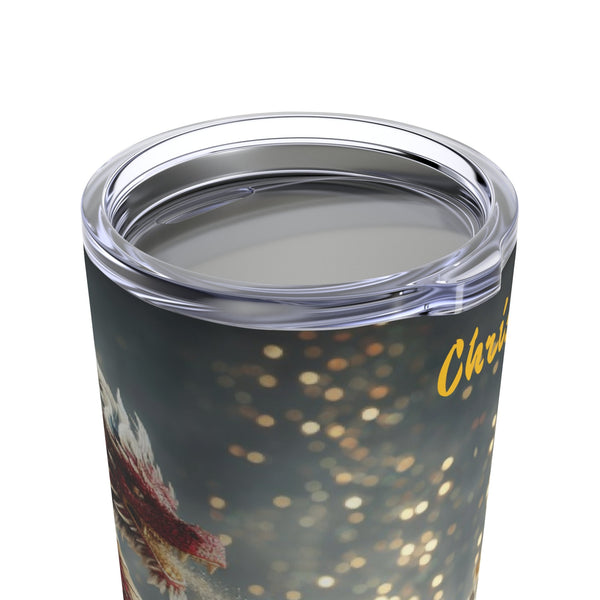 Personalized Double Dragon Tumbler Ssteel 20oz 2024 Chinese New Year Dragon birthday gift vacation tumbler Gift for Dragon fan housewarming- Tumbler Mug Water Bottle-Tumblers & Water Glasses