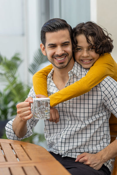 Personalized Handyman Dad Mug Kids Names 1-6 ceramic Mug Father's Day Gift for Dad Husband Grandad UNCLE Brother BFF birthday gift 11-15oz- Tumbler Mug Water Bottle-Mugs