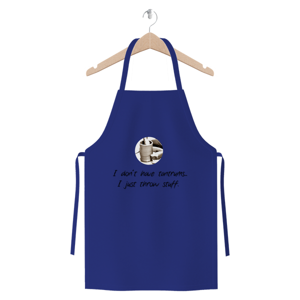 blue tantrum Premium Jersey Apron