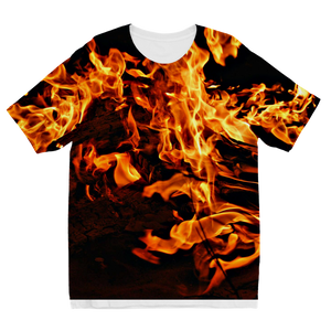 fireflames Sublimation Kids T-Shirt