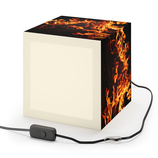 Fire Flames Personalized Lamp