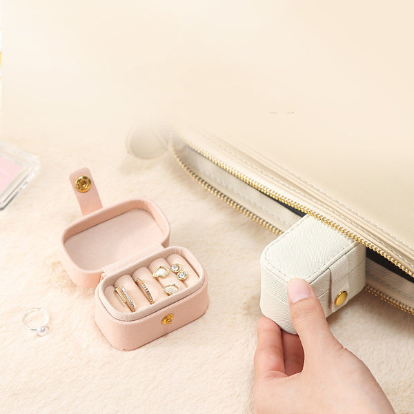Portable Mini Ring Box Travel Storage