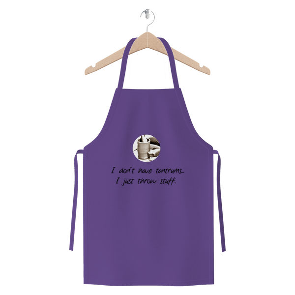 blue tantrum Premium Jersey Apron