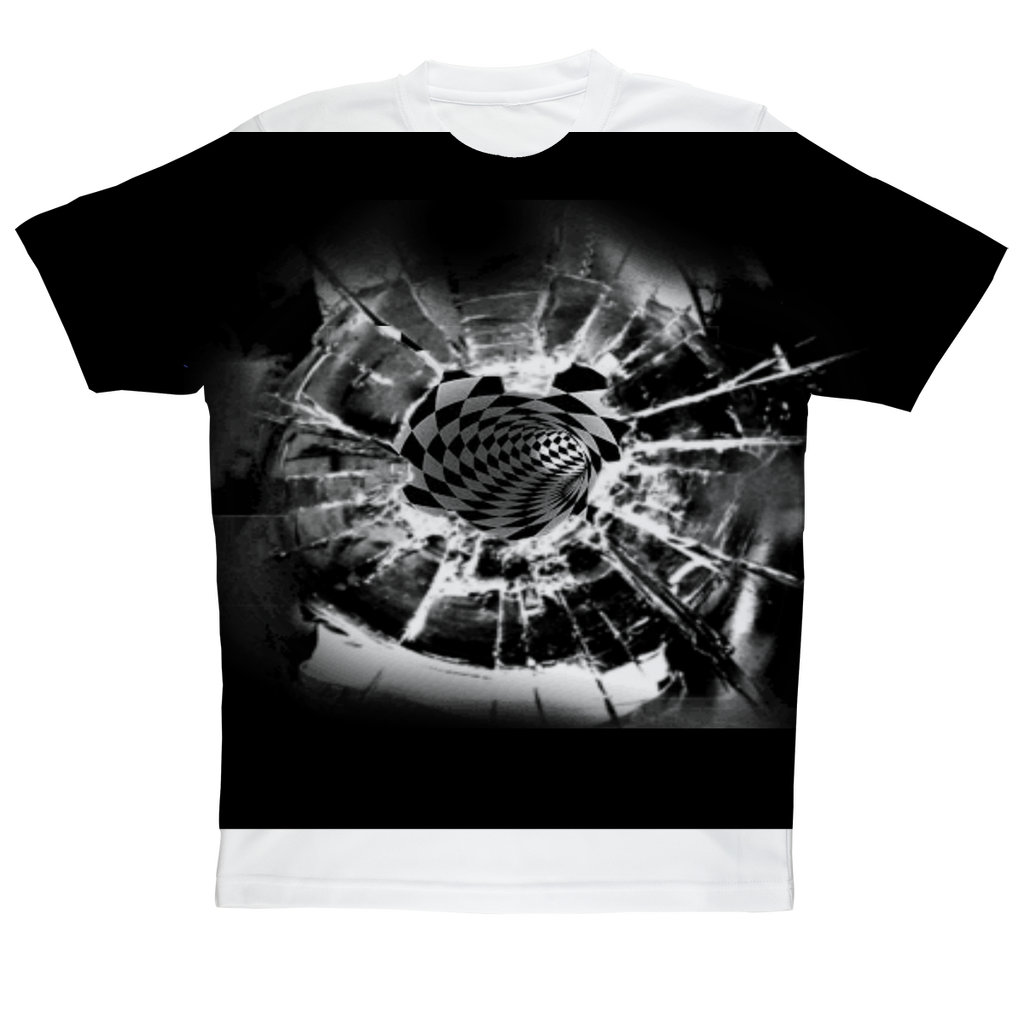 bullethole Sublimation Performance Adult T-Shirt