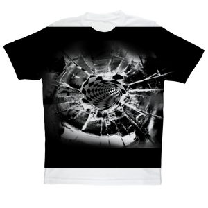 bullethole Sublimation Performance Adult T-Shirt