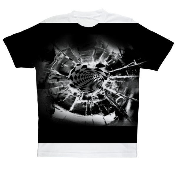 bullethole Sublimation Performance Adult T-Shirt