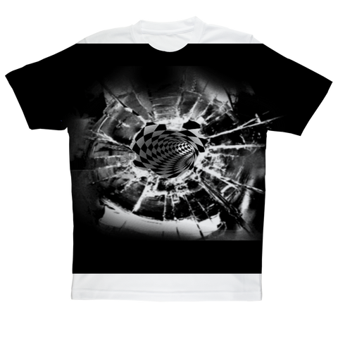 bullethole Sublimation Performance Adult T-Shirt