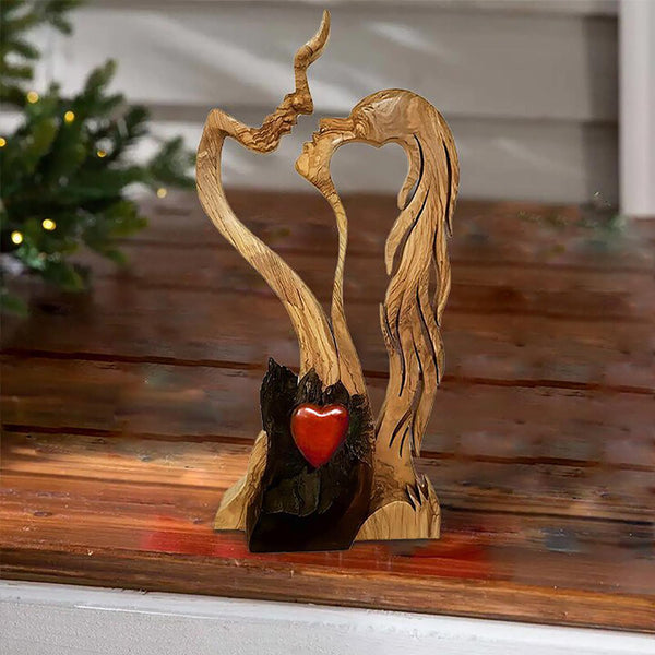 Love Eternal Wooden Decoration Ornaments