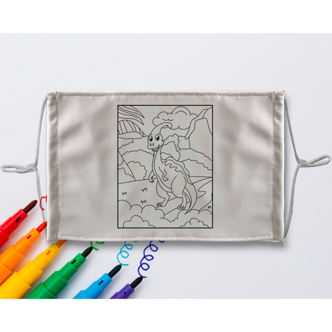 d9 Sublimation Colouring Face Mask