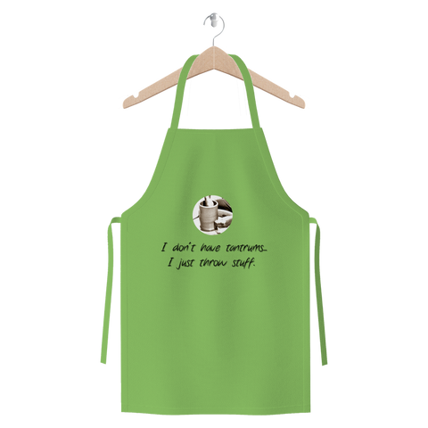 blue tantrum Premium Jersey Apron