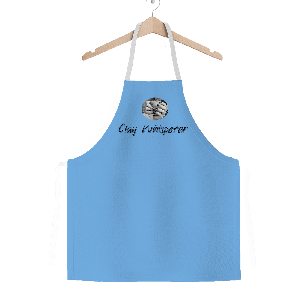 clay whisperer blue apron copy Classic Sublimation Adult Apron