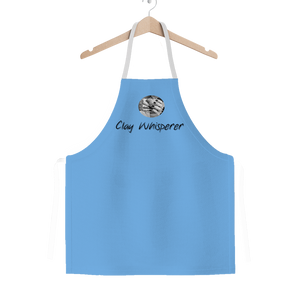 clay whisperer blue apron copy Classic Sublimation Adult Apron