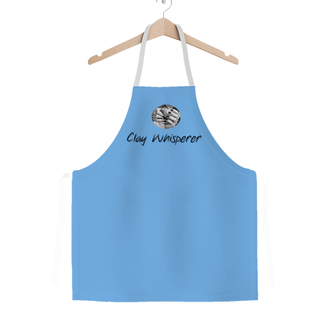 clay whisperer blue apron copy Classic Sublimation Adult Apron