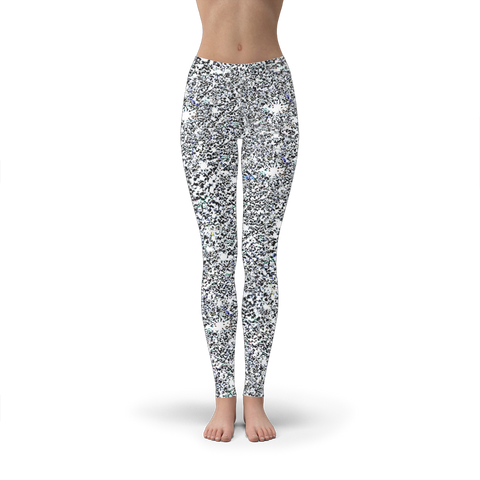 silversparkly Leggings