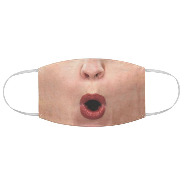 Oh in my Face  Realistic   Fabric Mask.Light,Medium/Dark  ,Adult/Kids Washable 2 layer Fabric, Thoughtful Funny Valentine&#39;s Gift
