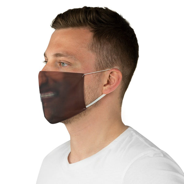 Zipped Lips  Realistic   Face Mask for Light,Medium/Dark skin/Adults/Kids,Washable Reusable 2 layer Polyester,Funny Valentine&#39;s Gift