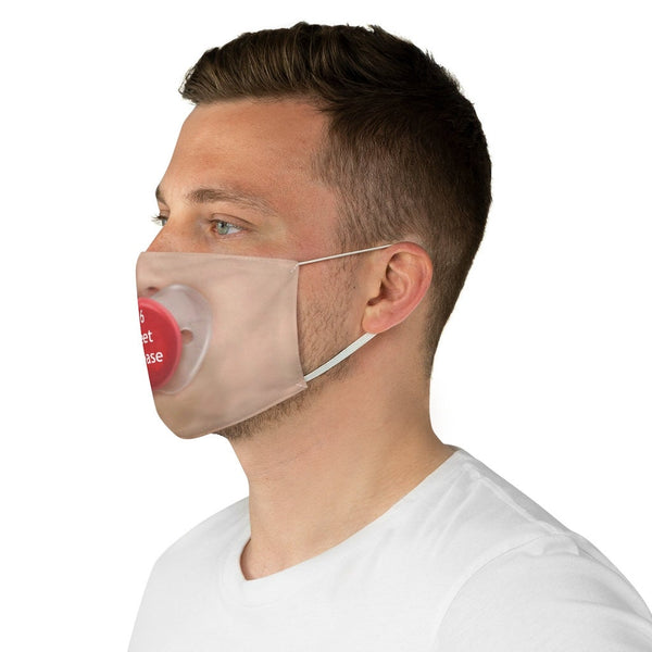 6 Feet Pls  3DPrinted Realistic   Fabric Mask for Light,Medium/Dark/Adults/Kids,Washable 2 layer Polyester Cloth,Funny Valentine&#39;s Gift