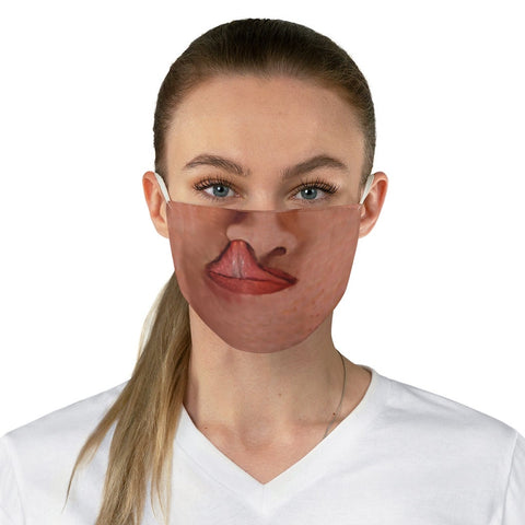 Tongue in Nose, Ugly face mask, Realistic face Mask,Ugly halloween mask,Cute birthday gift,Funny Valentine&#39;s Gift, St Patrick Day gift