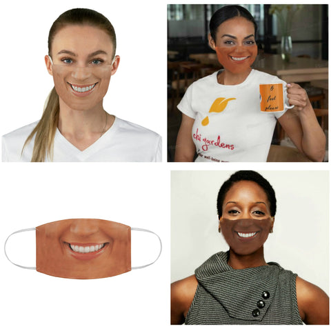 Great Teeth smile Realistic Face Mask,Adults/kids/Washable,Adjustable,fitted Nose wire,Funny Valentine&#39;s Gift,Cute Birthday gift,daily wear