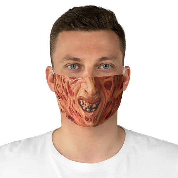 F.K. Scary Halloween Mask,  Realistic Fabric Mask for adults and children. Reusable Washable,Funny Valentine Gift for Him, Gift for Kids